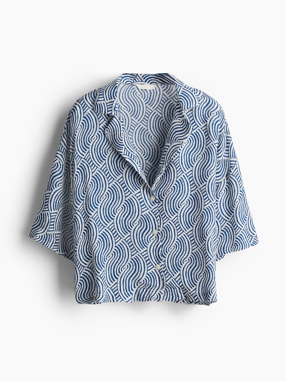 H&M oversized resort shirt